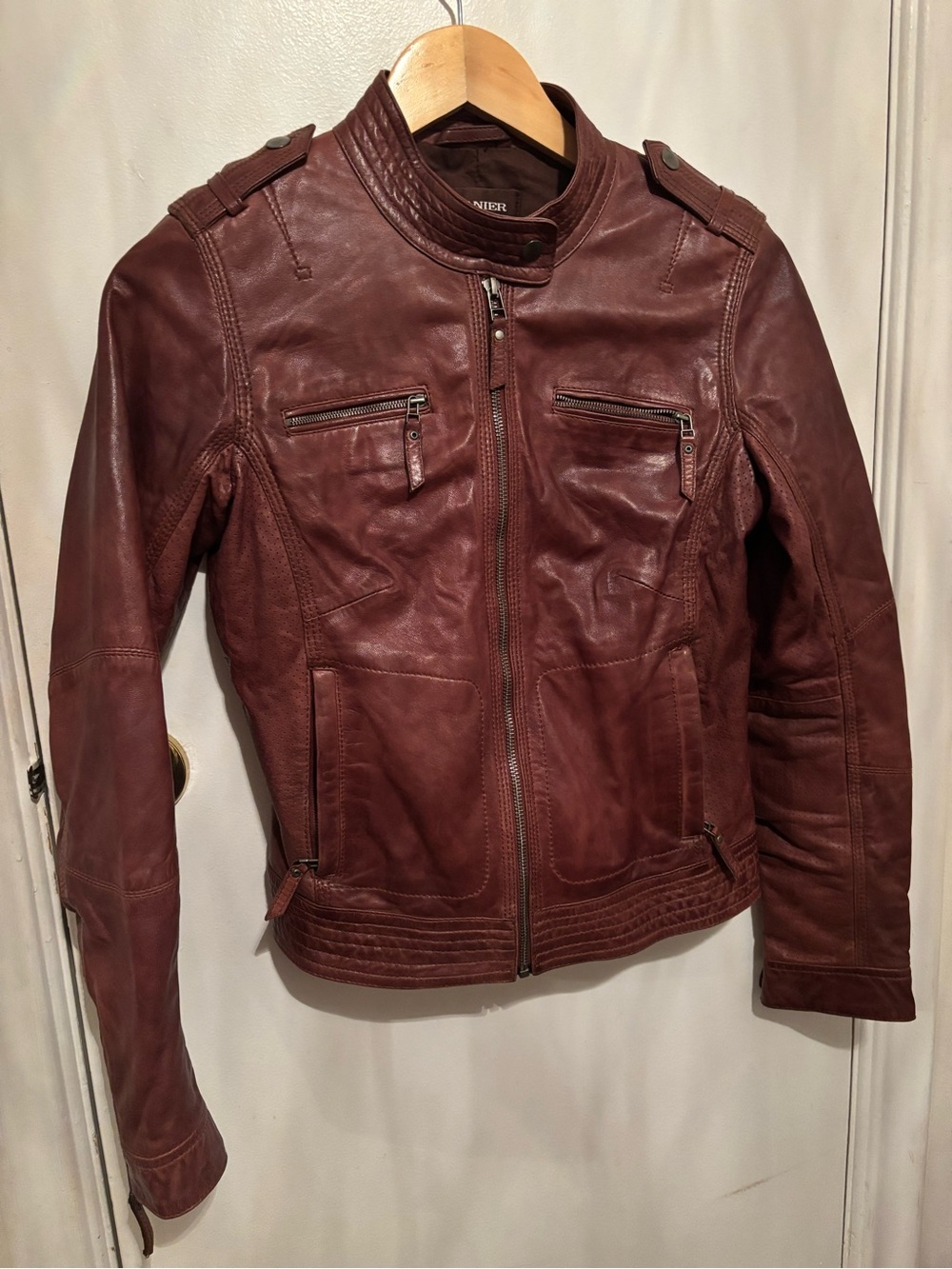 Danier Brown leather Jacket